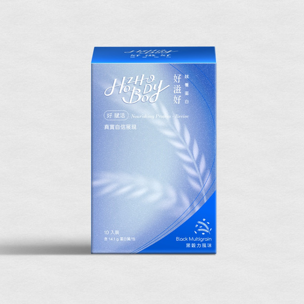 【好滋好-賦養蛋白】好賦活Revive（黑穀力風味） - 盒裝25g x 10入