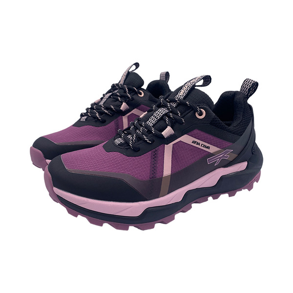 【SINA COVA 老船長】女 奔馳動態防水減壓運動鞋(紫) 防水/抓地