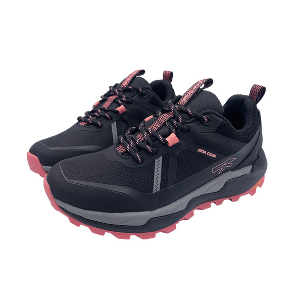 【SINA COVA 老船長】女 奔馳動態防水減壓運動鞋(黑) 防水/抓地