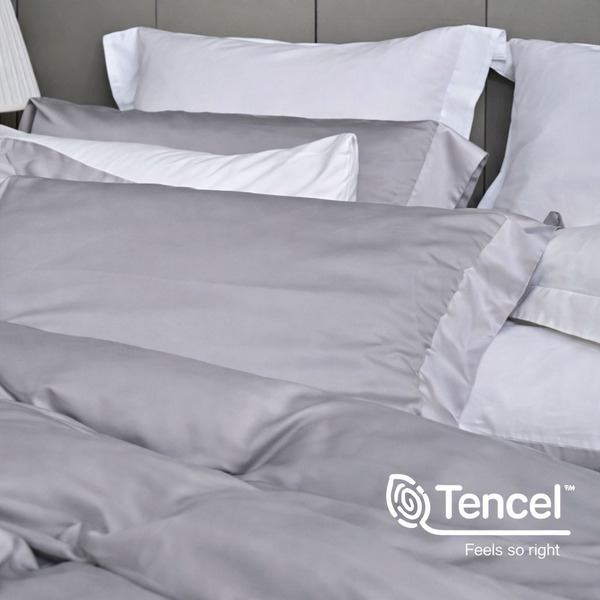 80支天絲防蟎抗菌素色系列-晨霧靜眠