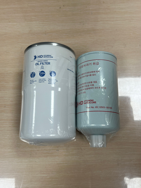 HDCE 現代Hyundai原廠引擎保養機柴油濾芯組 (00093+5018A)