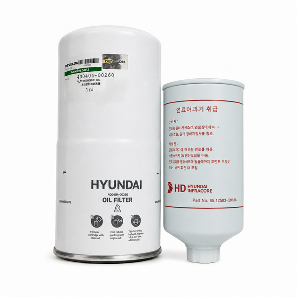 Hyundai機柴油濾芯組(00260+5018A)