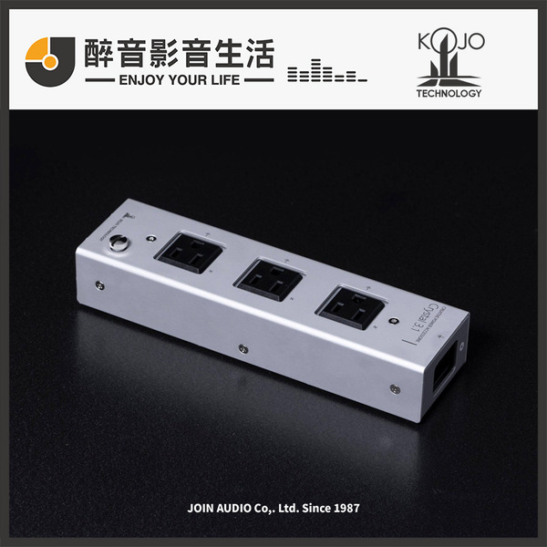 日本KOJO Technology Crystal 3.1 高級發燒電源排插座.可擴展.台灣公司 