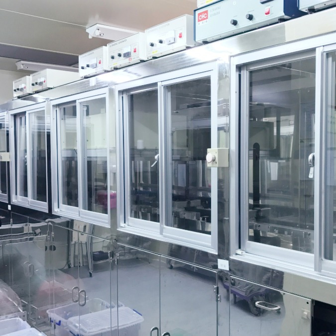 cleaning of the glass for coating