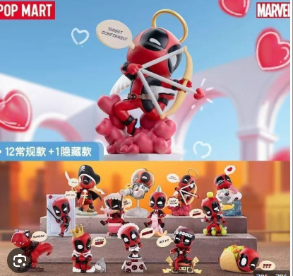 漫威死侍系列手辦(一中12入5300)