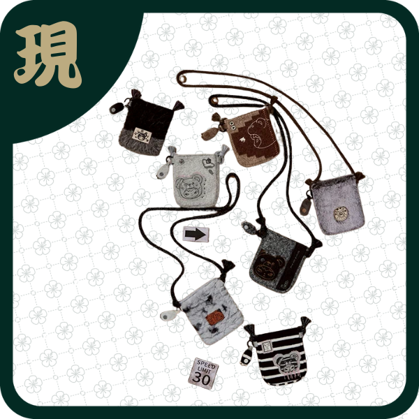 泡泡瑪特HIRONO公路日志系列迷你包盲盒(一中6入3500)