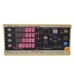 Hioki 3334單相功率計 交直流單相電力計 亞傑科技股份有限公司