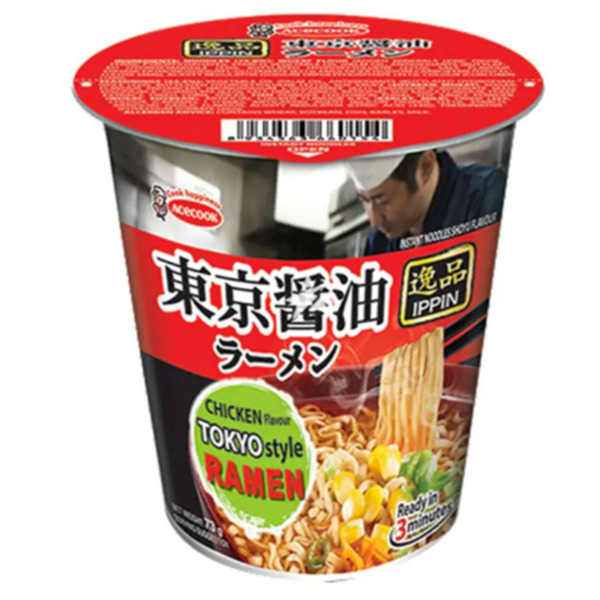 Acecook逸品日式杯麵(東京醬油/博多豚骨)-共2款