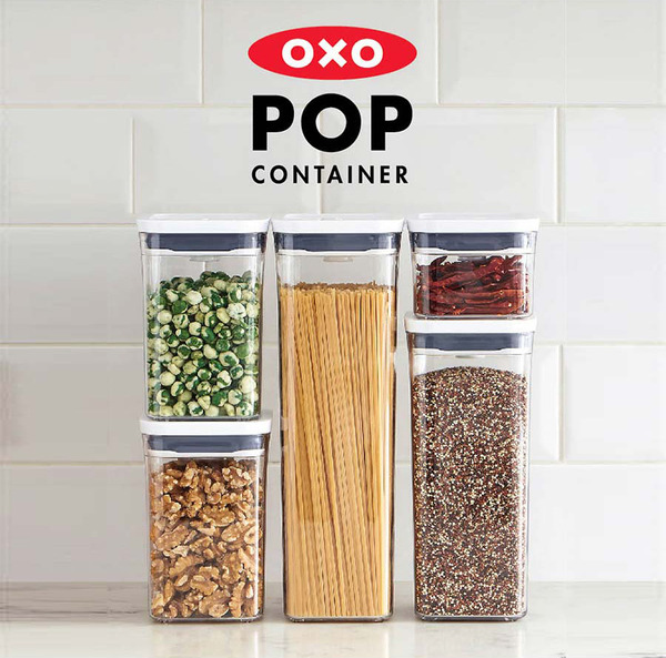 任選2件88折｜OXO POP 按壓保鮮盒 - 共18款