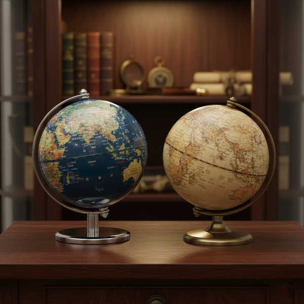 SkyGlobe 5吋金屬手臂地球儀-共2款