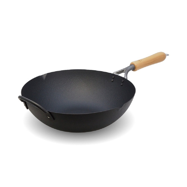 煌 雙面網紋單柄炒鍋-共2款