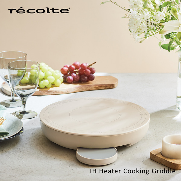 日本recolte 麗克特IH Heater Cooking Griddle 料理電磁爐-白色WUZ屋子