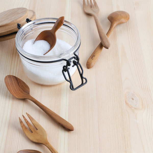 現貨出清75折｜CHABATREE LOTUS 叉子/湯匙/攪拌湯匙/奶油刀/柚木茶匙