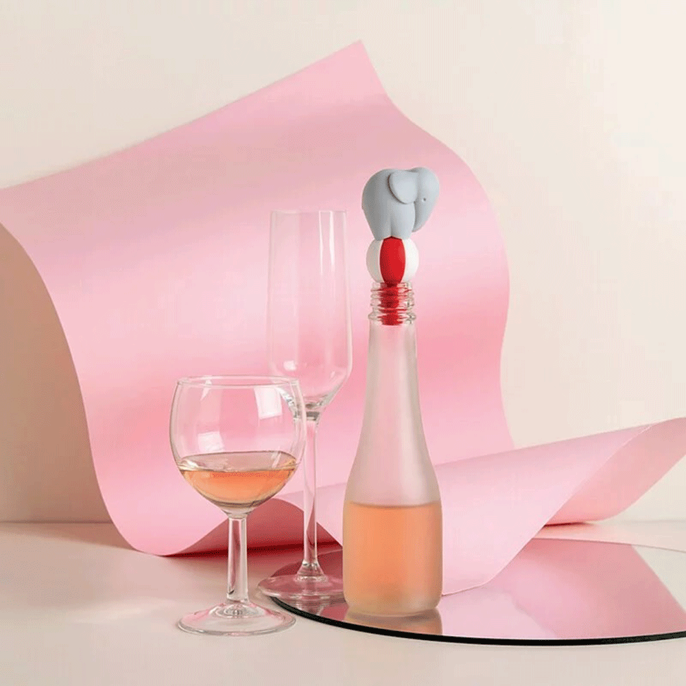 OTOTO 踩球小象-酒瓶塞