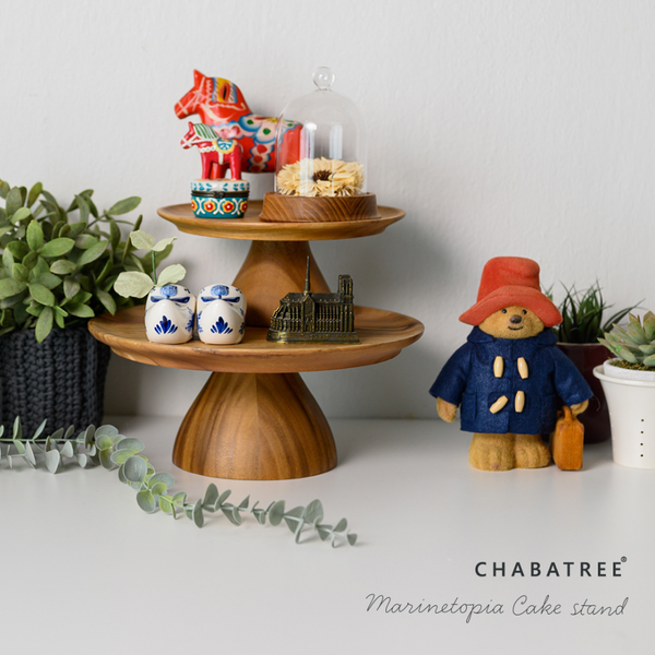 現貨出清75折｜CHABATREE MARINETOPIA 蛋糕盤-共2款