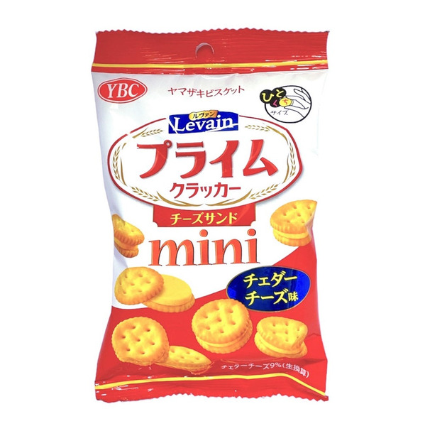 YBC mini起司夾心餅乾 40Ｇ 切達起司
