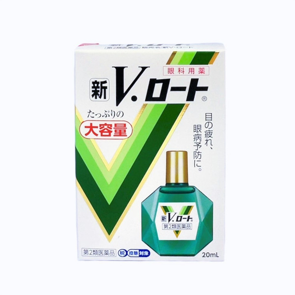 樂敦ROHTO新V眼藥水 大容量20ml