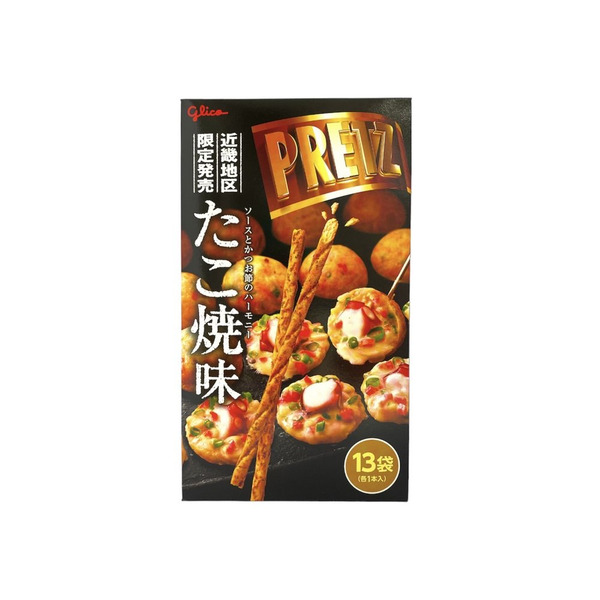格力高Glico PRETZ巨型餅乾棒 章魚燒13袋