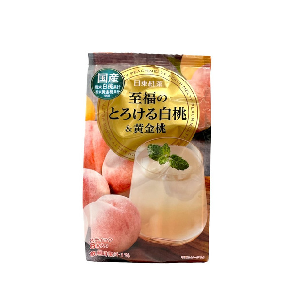 日東紅茶 至福山梨白桃黃金桃水果茶 8包入