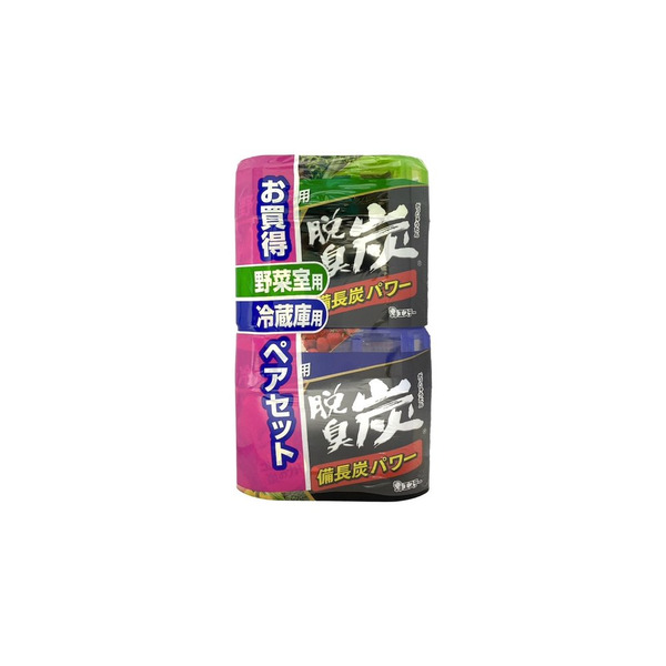 S.T. 脫臭炭消臭劑(冷藏140g+蔬菜室140g)