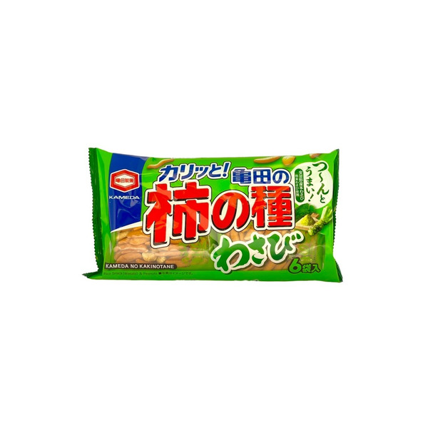 龜田製菓 柿種米果  6袋入 164g