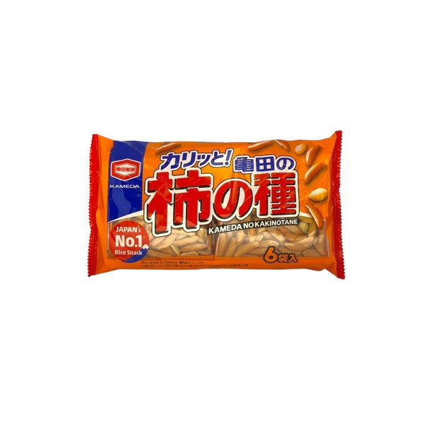 龜田製菓 柿種米果 6袋入 180g