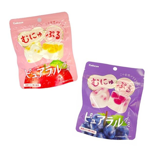 Kabaya Pural 原汁原味水果軟糖 58g