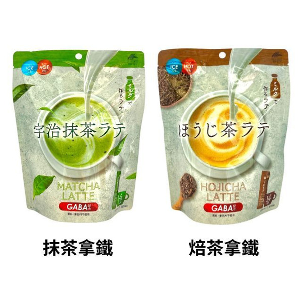 佑瑪道理研GABA添加 抹茶/焙茶拿鐵10g×14入