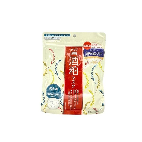 pdc Wafood Made酒粕面膜 10枚