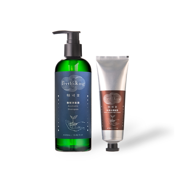 馥郁洗髮露320ml｜贈絲滑水潤髮霜110ml乙瓶