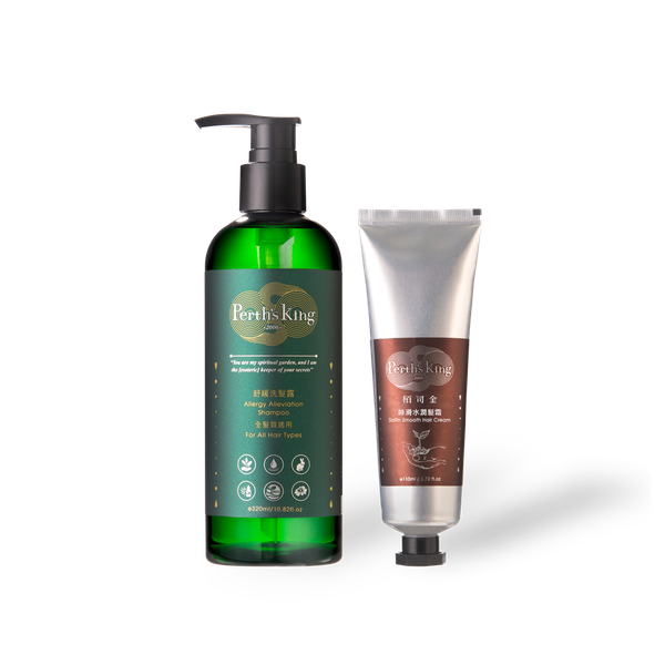 舒緩洗髮露320ml｜贈絲滑水潤髮霜110ml乙瓶