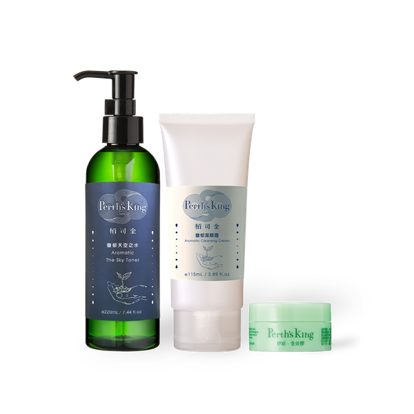 馥郁天空之水220mlx1｜贈馥郁潔顏霜115ml+舒緩全效膠15ml一組