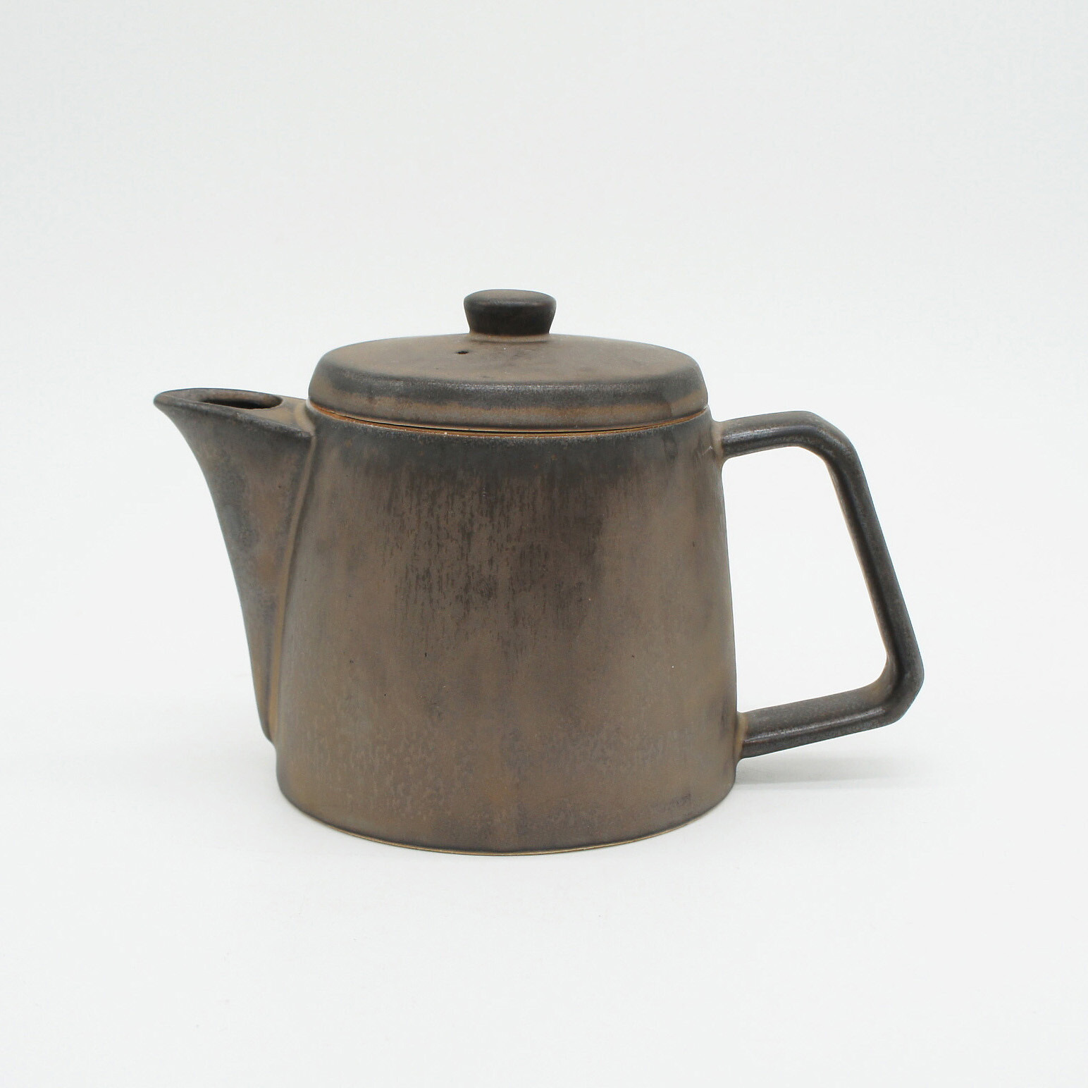 日本製美濃燒仿古陶茶壺500ml 石器陶器西式復古風茶具推薦卡歐瑪生活選