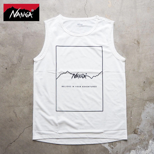 NANGA｜DRY MIX FRAME LOGO 背心