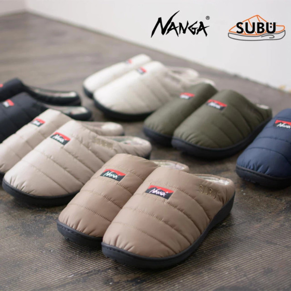 NANGA × SUBU｜羽絨刷毛保暖拖鞋