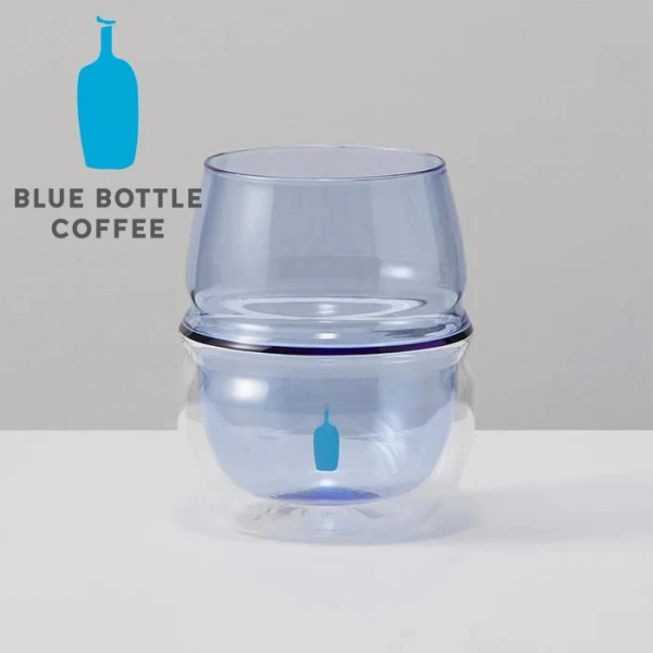 BLUE BOTTLE COFFEE｜雙色雙層玻璃