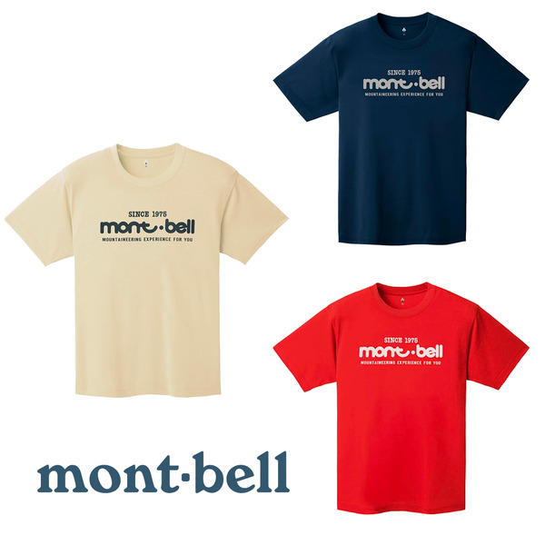 mont-bell｜50週年限定款式透氣速乾T-Shirt