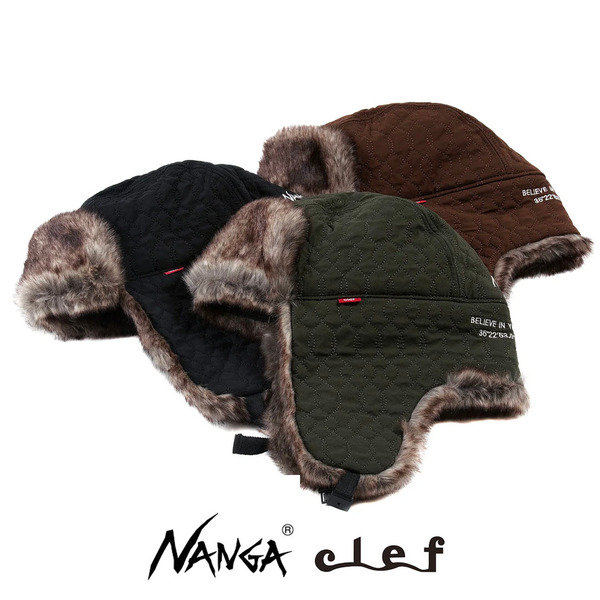 NANGA × Clef｜聯名款拼布飛行帽