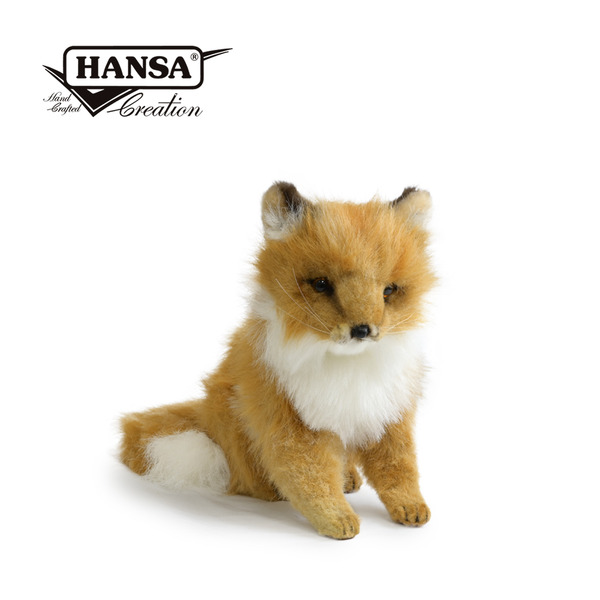 Hansa 6996-坐姿狐狸 24公分