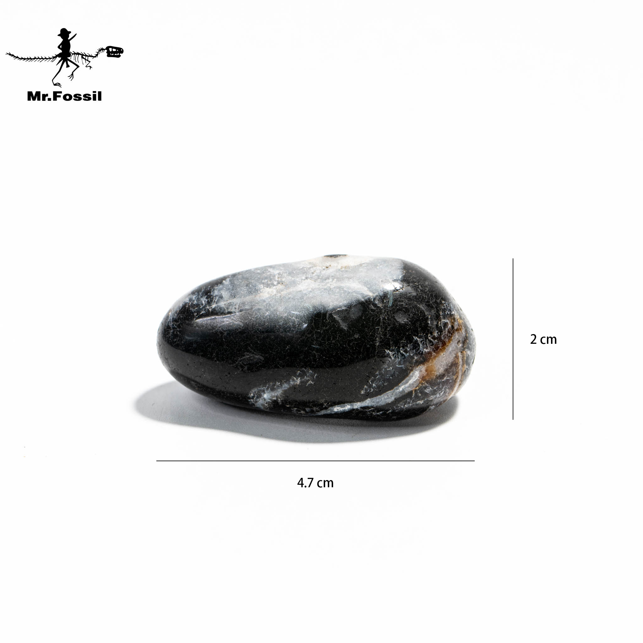 滾石系列-纏絲瑪瑙200g mrfossil化石先生