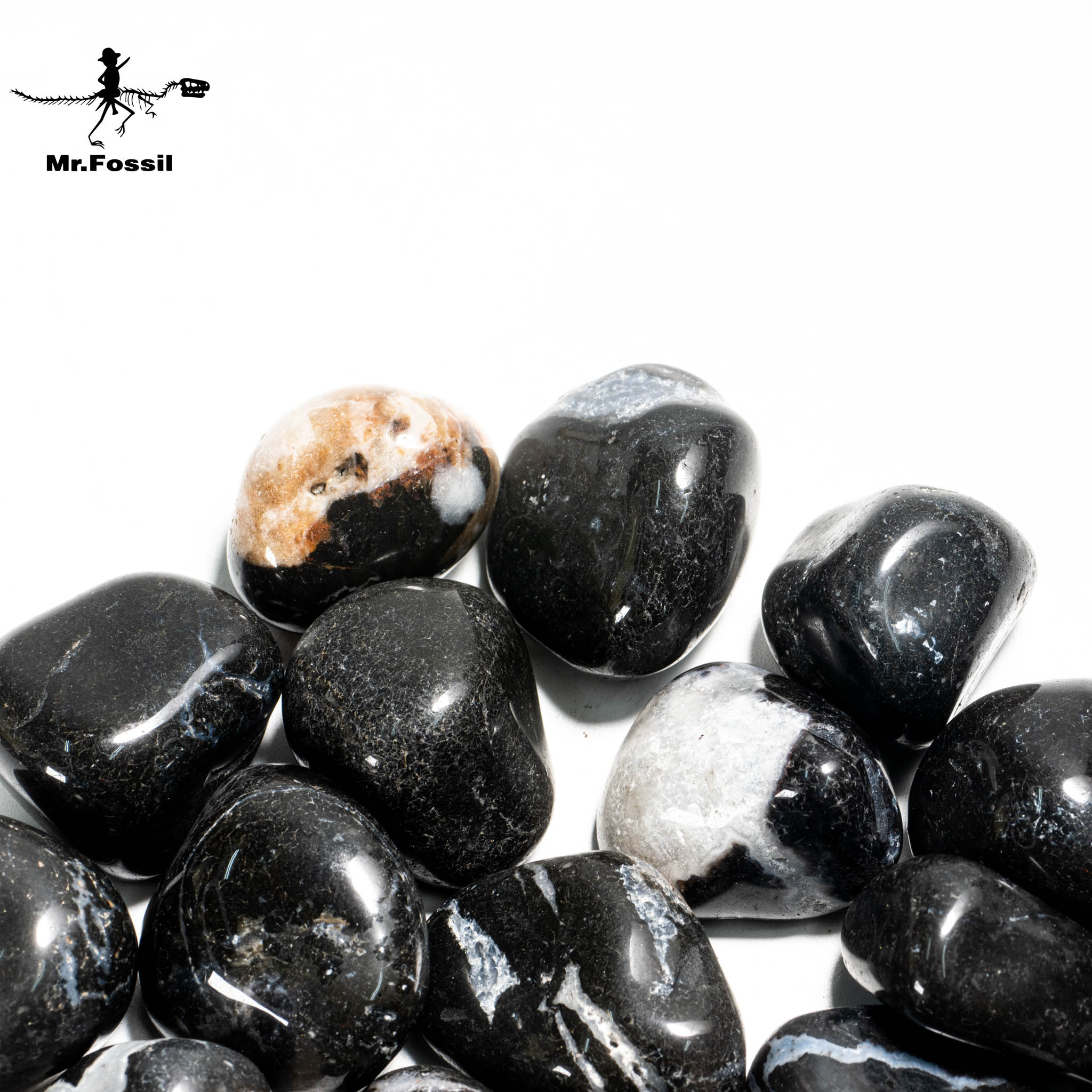 滾石系列-纏絲瑪瑙200g mrfossil化石先生