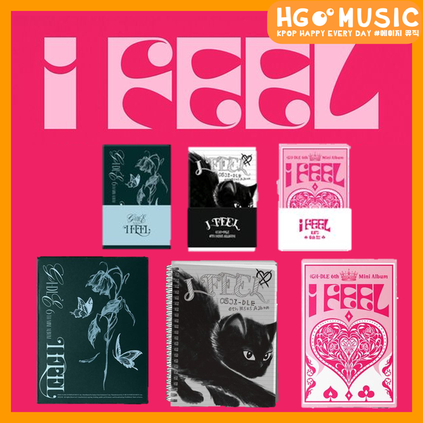 (G)I-DLE/I-DLE - [I FEEL] 6TH MINI ALBUM 迷你六輯