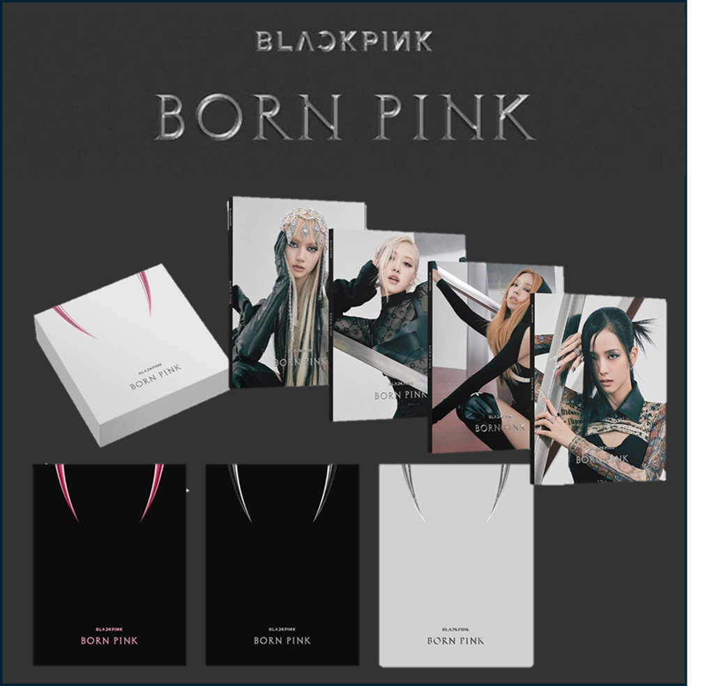 BLACKPINK - [BORN PINK] 2ND ALBUM 正規二輯韓居hgmusic