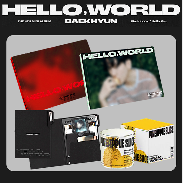 BAEKHYUN 伯賢 EXO - [ HELLO,WORLD ] 迷你四輯