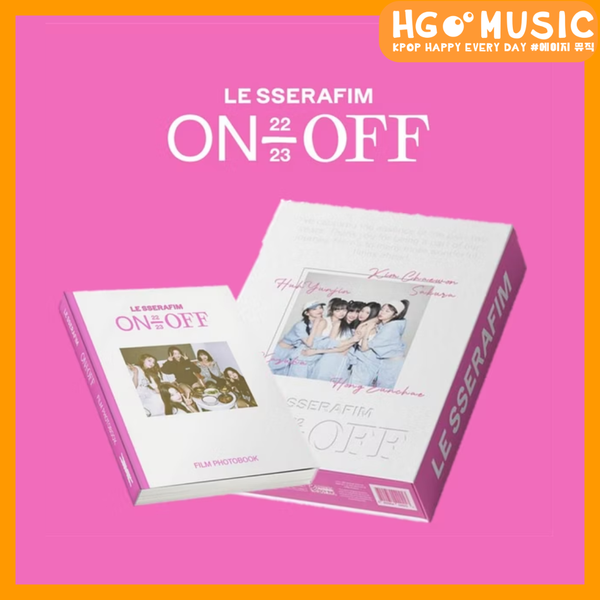 LE SSERAFIM - [  LE SSERAFIM 'ON-OFF' 22-23 ] 寫真書