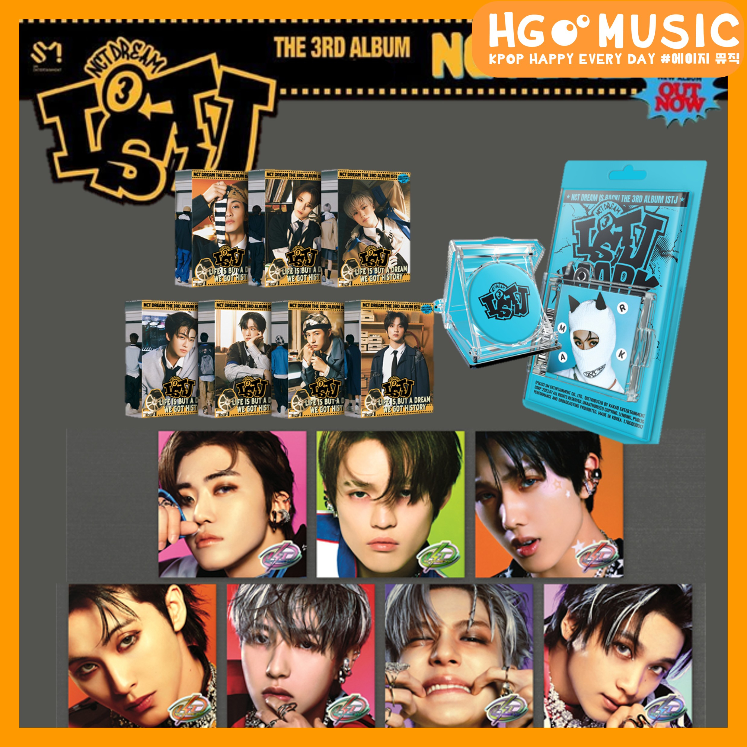 K-POP・アジア NCTDREAM ISTJ CD DVD NCT DREAM - [ ISTJ ] 正規三輯韓居hgmusic