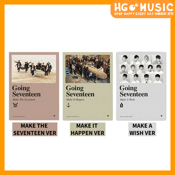 Seventeen - [ Going Seventeen ] 迷你三輯韓居hgmusic