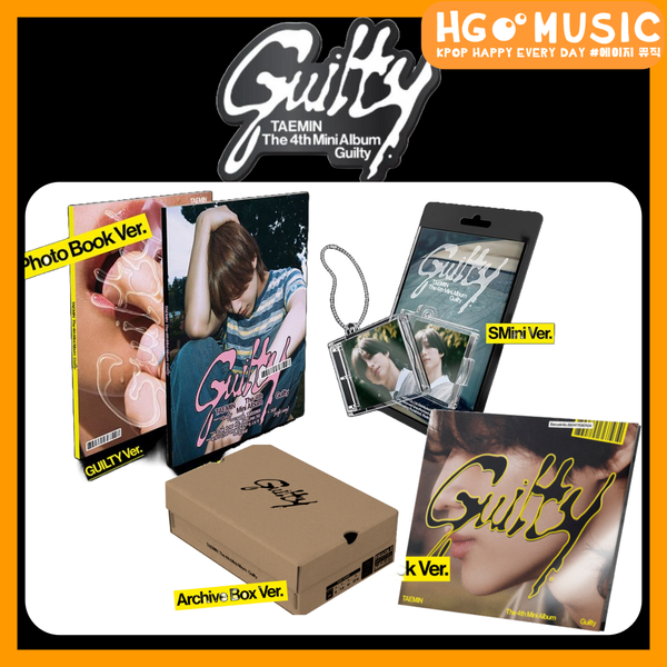 TAEMIN 泰民 (SHINEE) - [GUILTY] 迷你四輯