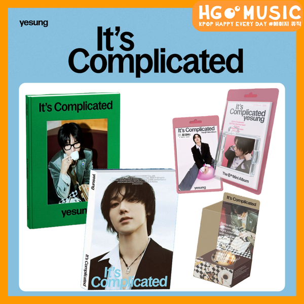 YESUNG 藝聲 (SUPER JUNIOR) - [ It's Complicated ] 迷你六輯