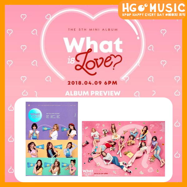 TWICE- [ WHAT IS LOVE ?] 迷你五輯